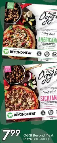 Sobeys Oggi Beyond Meat Pizza offer
