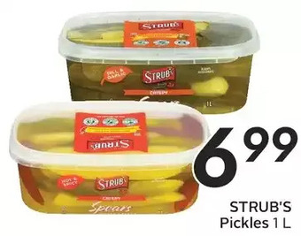 Sobeys Strub's Pickles offer