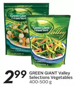 Sobeys Green Giant Valley Selections Vegetables offer