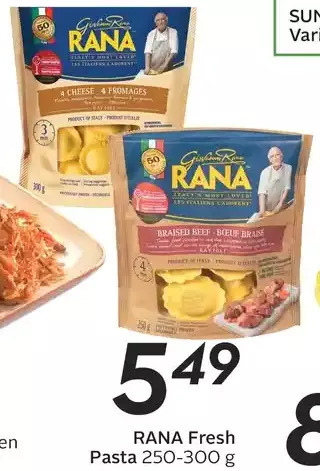 Sobeys Rana Fresh Pasta offer