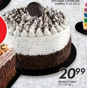 Sobeys Dessert Cakes offer