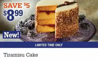 M & M Food Market Tiramisu Cake offer