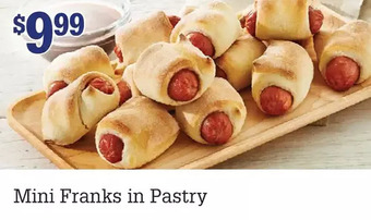 M & M Food Market Mini Franks in Pastry offer