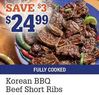 M & M Food Market Korean BBQ Beef Short Ribs offer