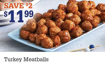 M & M Food Market Turkey Meatballs offer