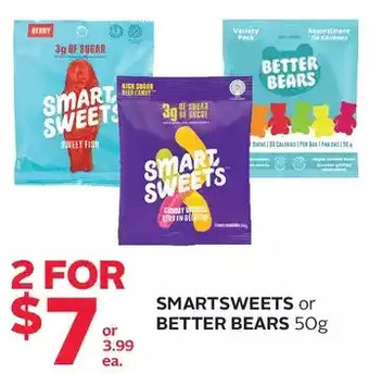 Rexall Smartsweets or Better Bears offer