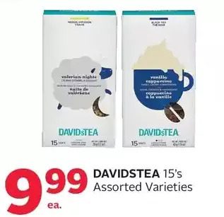 Rexall Davidstea offer