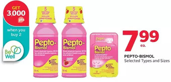 Rexall Pepto-Bismol offer