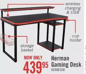 The Brick Herman Gaming Desk offer