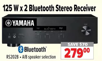 2001 Audio Video Yamaha 125 W X 2 Bluetooth Stereo Receiver offer