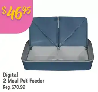 Ren’s Pets Depot Digital 2 Meal Pet Feeder offer