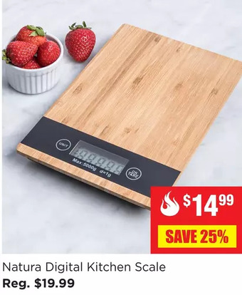 Kitchen Stuff Plus Natura Digital Kitchen Scale offer