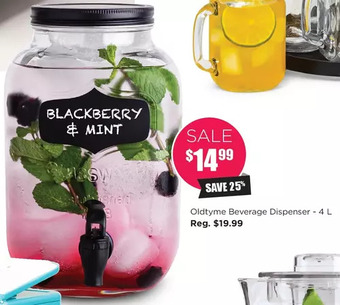 Kitchen Stuff Plus Oldtyme Beverage Dispenser offer