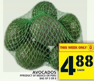 Food Basics Avocados offer