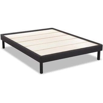 The Brick Breeze Queen Platform Base - Dark Grey offer