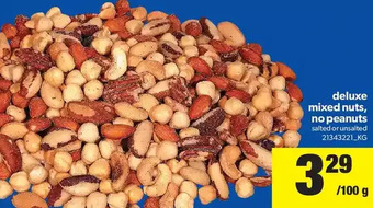 Real Canadian Superstore Deluxe Mixed Nuts, No Peanuts offer