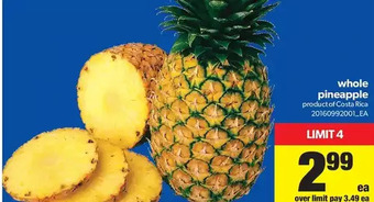 Real Canadian Superstore Whole Pineapple offer