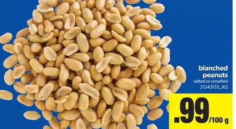 Real Canadian Superstore Blanched Peanuts offer