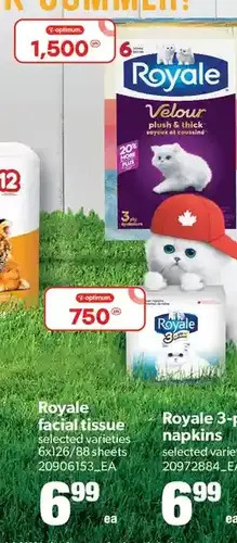 Real Canadian Superstore Royale Facial Tissue offer