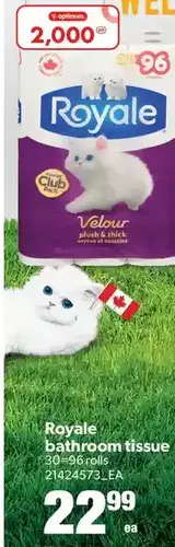 Real Canadian Superstore Royale Bathroom Tissue offer