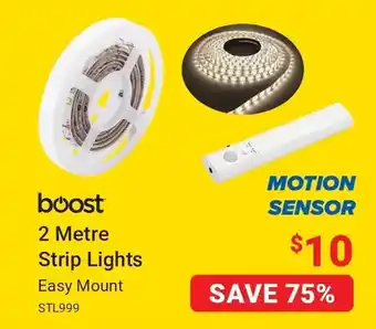 Visions Electronics Boost 2 Metre Strip Lights offer