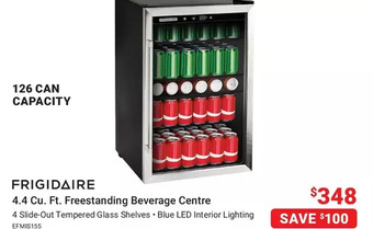Visions Electronics Frigidaire 4.4 Cu. Ft. Freestanding Beverage Centre offer