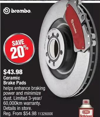 PartSource Ceramic Brake Pads offer