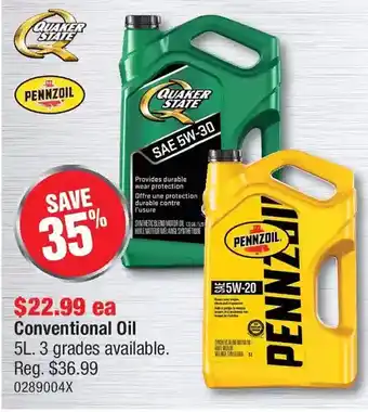 PartSource Conventional Oil offer