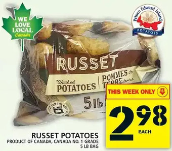 Food Basics Russet Potatoes offer
