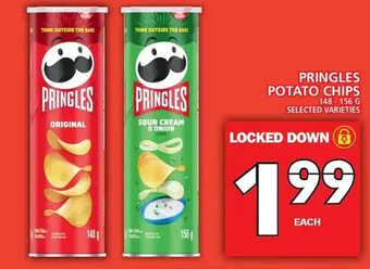Food Basics Pringles Potato Chips offer