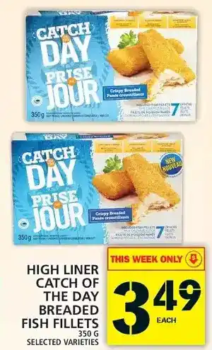 Food Basics High Liner Catch of the Day Breaded Fish Fillets offer