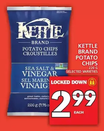 Food Basics Kettle Brand Potato Chips offer