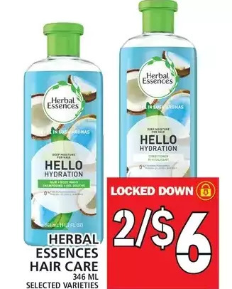 Food Basics Herbal Essences Hair Care offer