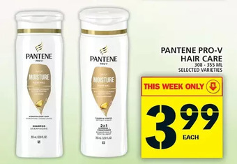 Food Basics Pantene Pro-V Hair Care offer