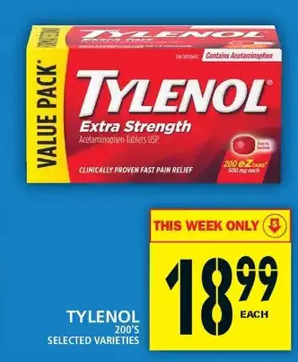 Food Basics Tylenol offer