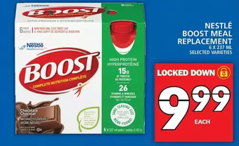 Food Basics Nestle Boost Meal Replacement offer