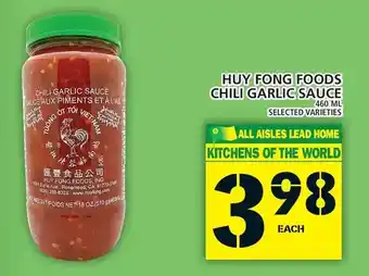 Food Basics Huy Fong Foods Chili Garlic Sauce offer