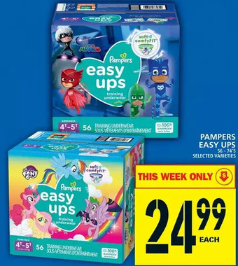 Food Basics Pampers Easy Ups offer