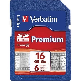 Staples Verbatim 16GB Premium SDHC Card offer