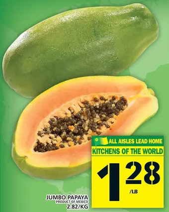 Food Basics Jumbo Papaya offer