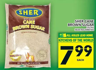 Food Basics Sher Cane Brown Sugar offer
