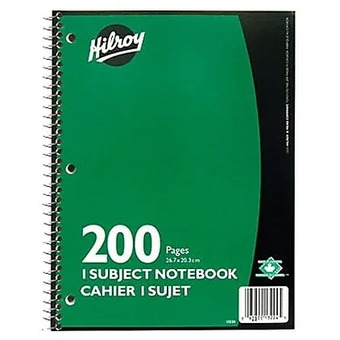 Staples Hilroy 1-Subject Notebook offer