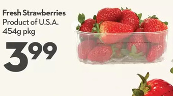Longo's Fresh Strawberries offer