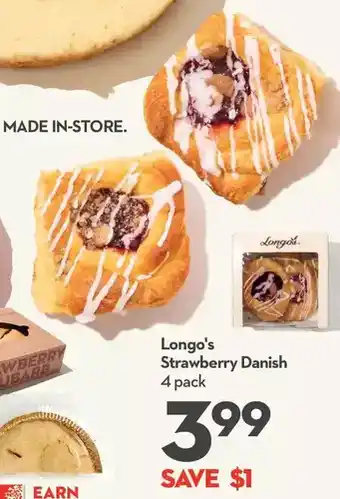 Longo's Longo's Strawberry Danish offer