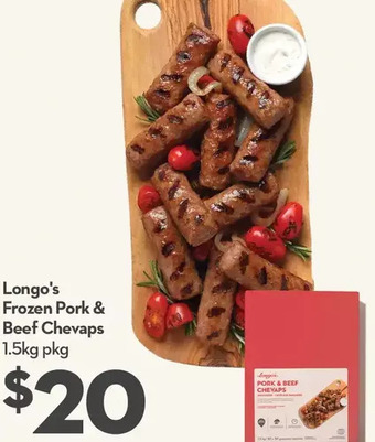 Longo's Longo's Frozen Pork & Beef Chevaps offer