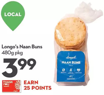 Longo's Longo's Naan Buns offer