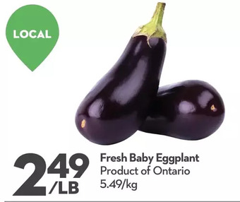 Longo's Fresh Baby Eggplant offer