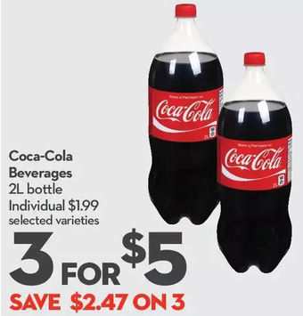 Longo's Coca-Cola Beverages offer