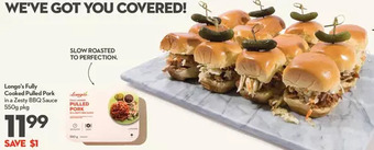 Longo's Longo's Fully Cooked Pulled Pork offer