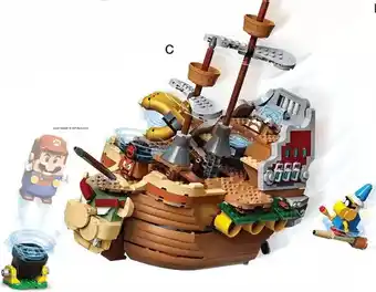 Toys R us LEGO Super Mario Bowser's Airship Expansion Set 71391 (1152 pieces) offer